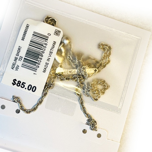 Kendra Scott Silver Necklace with Golden Obsidian - Picture 5 of 9